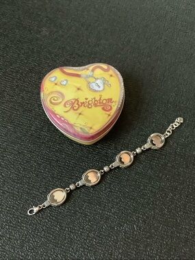 Brighton Silver Photo Bracelet with Tin